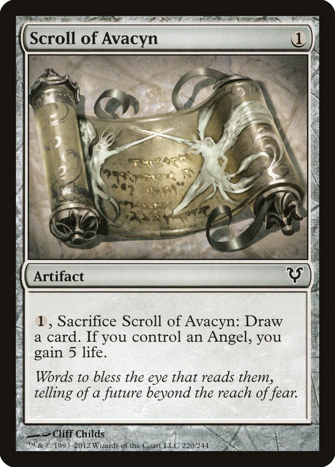 Parchemin d'Avacyn [Avacyn Ressuscitée]