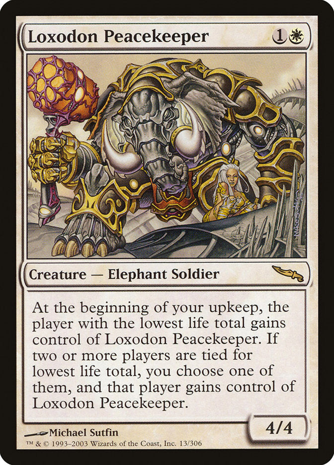 Gardien de la paix loxodon [Mirrodin]