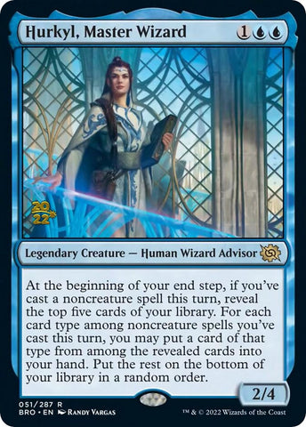 Hurkyl, maître-mage [Cartes promos d'avant-première Les Frères d'Urza]