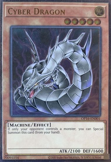 Cyber Dragon [OP16-FR001] Ultimate Rare