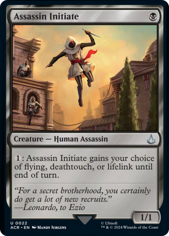 Iniciado de Asesino [Assassin's Creed]