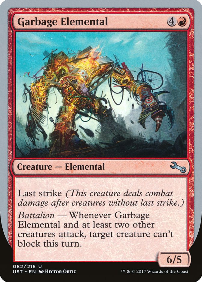 Elemental de Basura (Criatura 6/5) [Inestable]