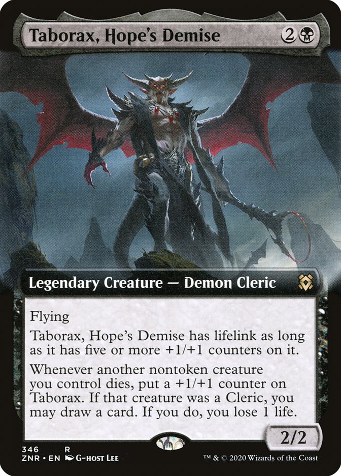 Taborax, Fléau de l'espoir (Extended Art) [Zendikar Rising]