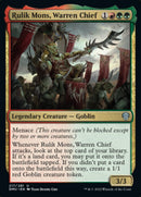 Rulik Mons, Chef de Guerre [Dominaria Uni]