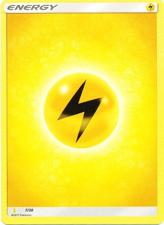 Énergie Foudre (7/30) [Soleil et Lune : Kit du Dresseur - Raichu d’Alola]
