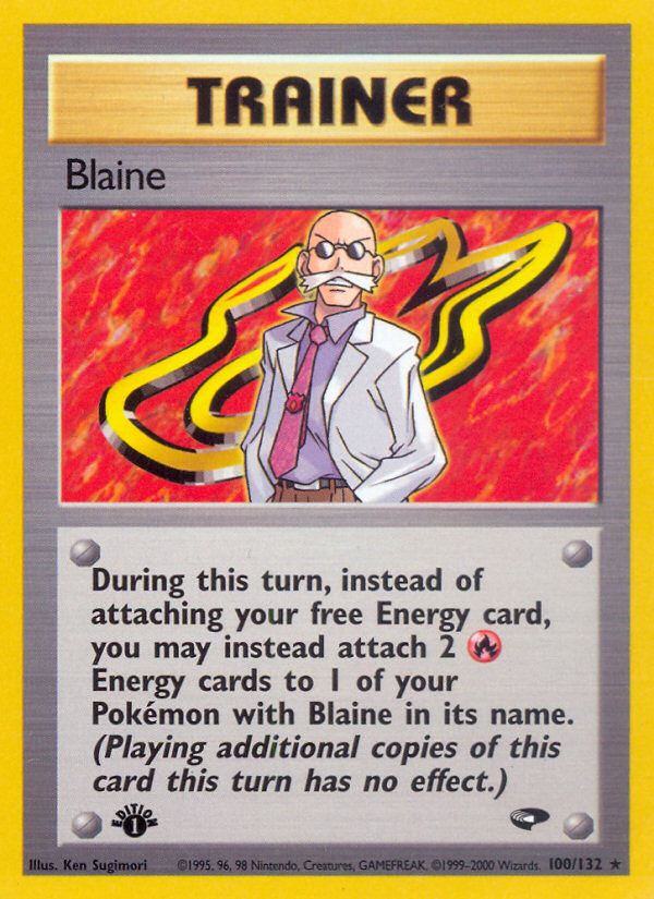 Blaine (100/132) [Défi des Champions Édition 1]