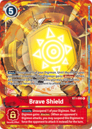 Escudo valiente [BT1-095] (Dash Pack) [Promociones del sobre especial de lanzamiento Ver.1.5]