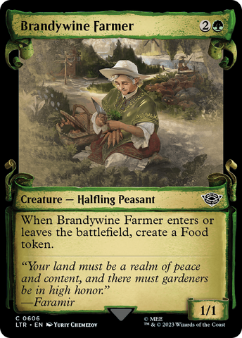 Agricultor de Brandywine [El Señor de los Anillos: relatos de la Tierra Media, Pergaminos de exposición]