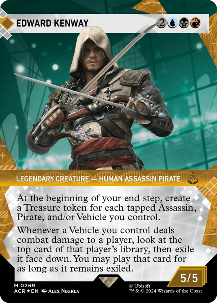 Edward Kenway (Vitrine) (Feuille Texturée) [Assassin's Creed]