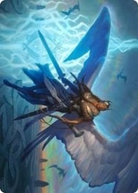 Carte artistique Valkyrie droite [Série d'illustrations Kaldheim]