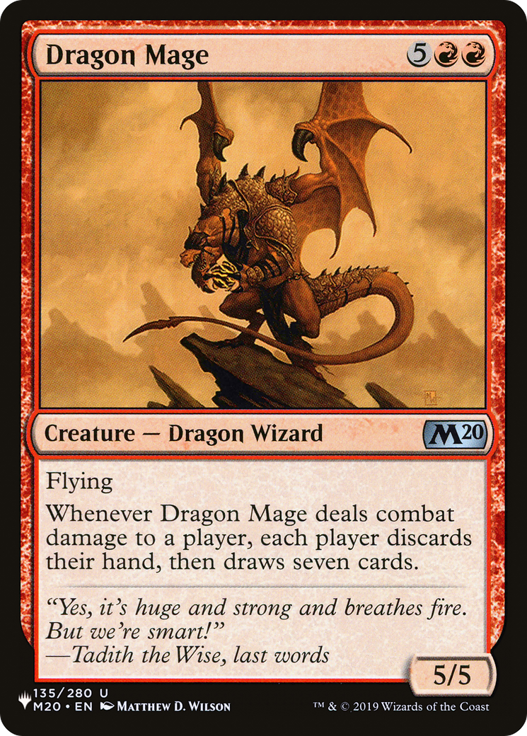 Dragon Mage [La Liste]