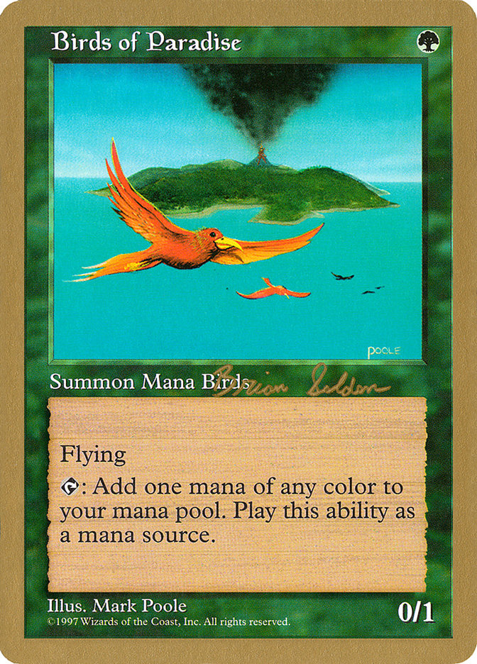 Oiseaux de paradis (Brian Selden) [Decks des Championnats du Monde 1998]