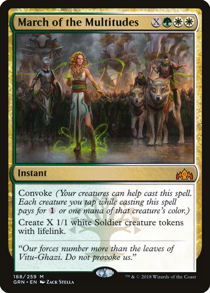 La Marche des multitudes [Guilds of Ravnica]