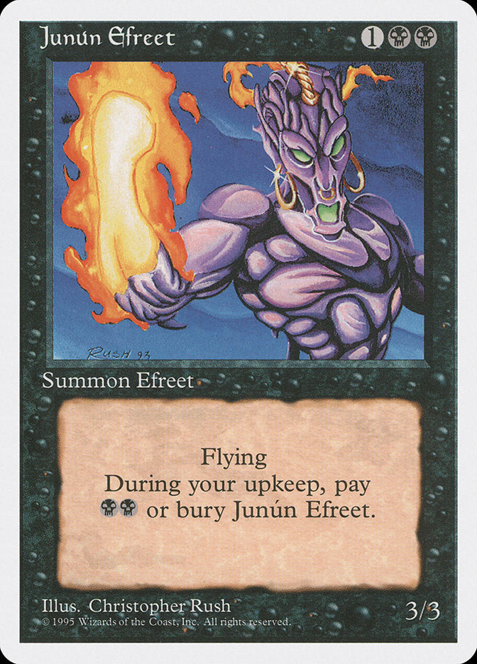 Efreet de Junun [Cuarta edición]