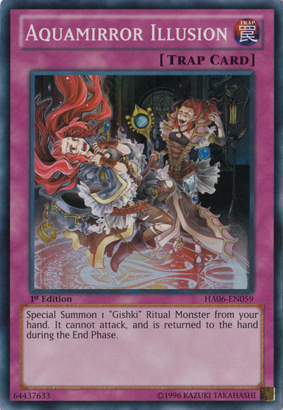 Illusion d'Aquamiroir [HA06-FR059] Super Rare