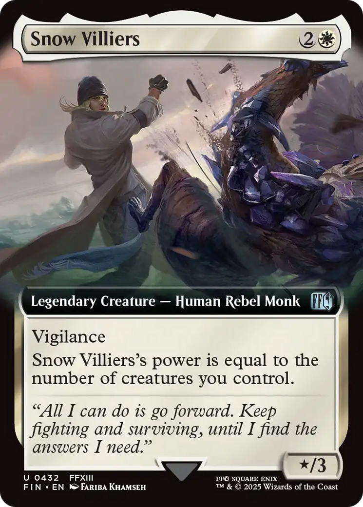 Snow Villiers (Illustration étendue) [FINAL FANTASY]