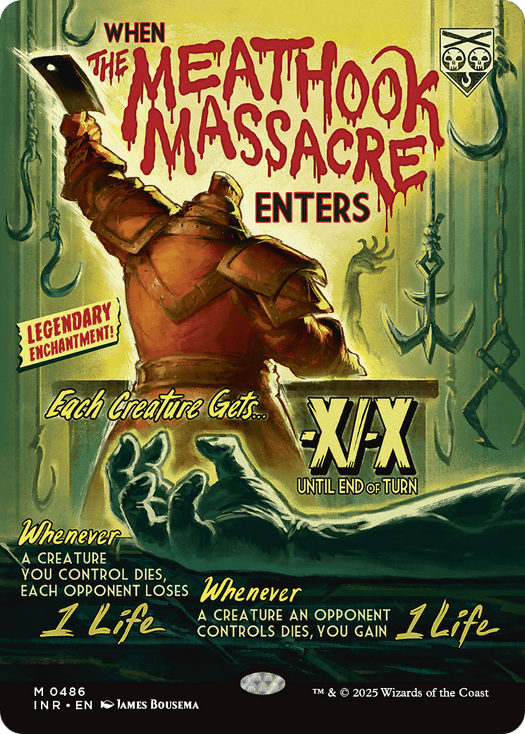 Le massacre au croc de boucher (vitrine) [Innistrad remastered]