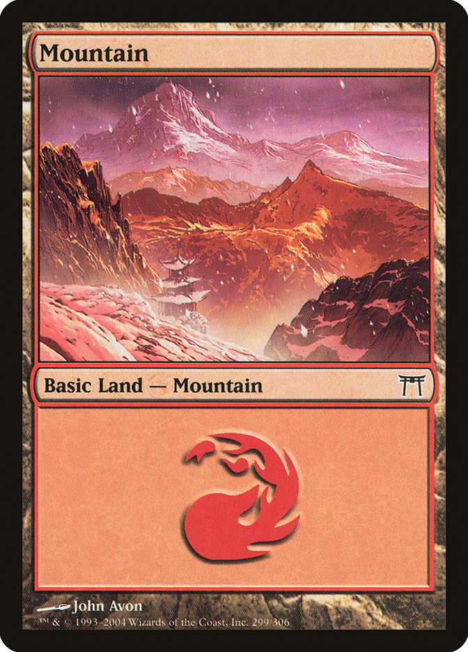 Montagne (299) [Champions de Kamigawa]