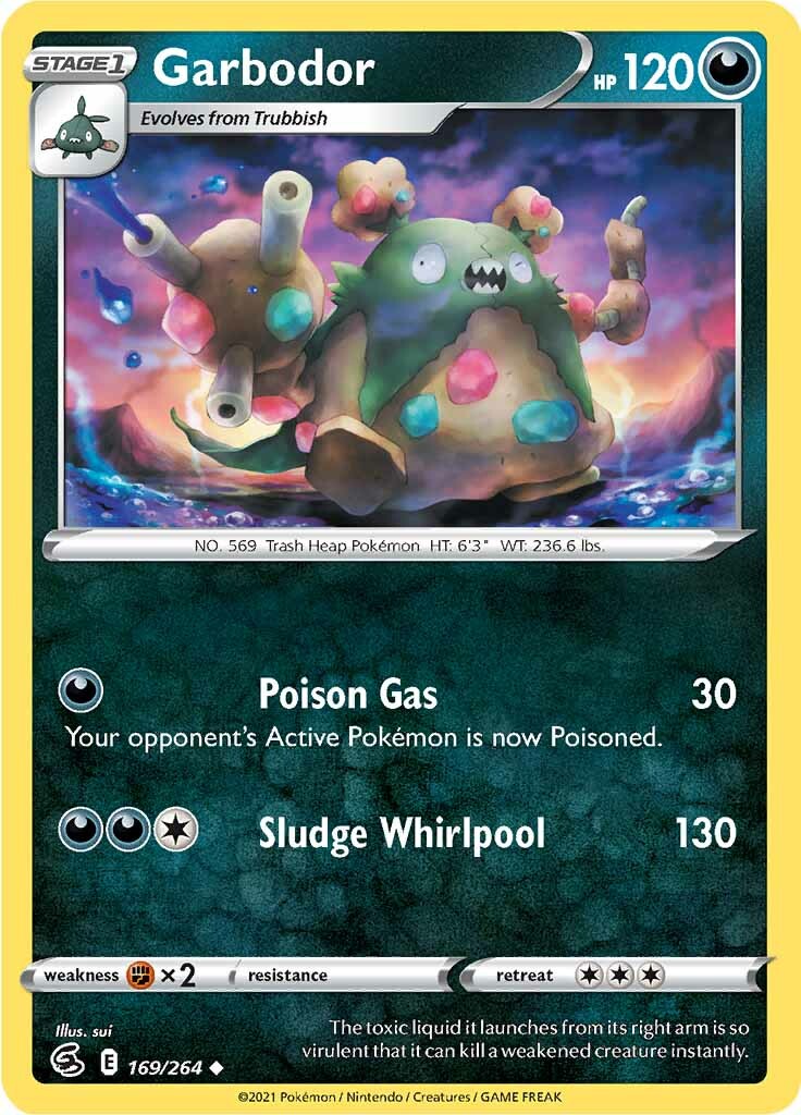 Garbodor (169/264) [Espada y Escudo-Golpe Fusión]
