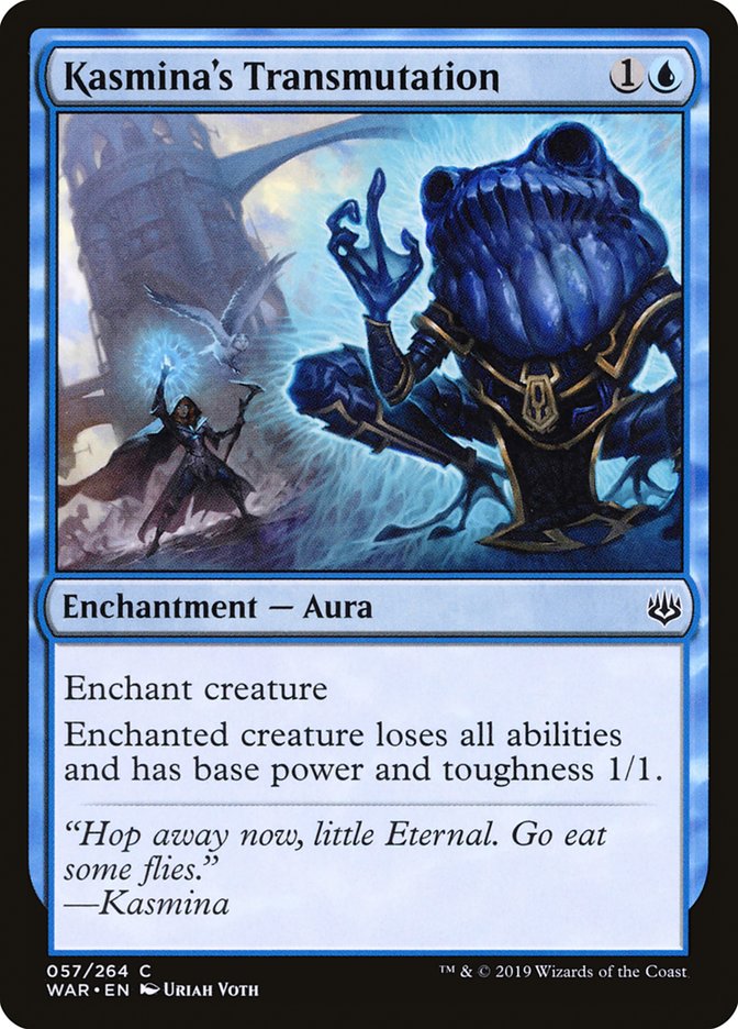 Transmutation de Kasmina [La Guerre des Planeswalkers]