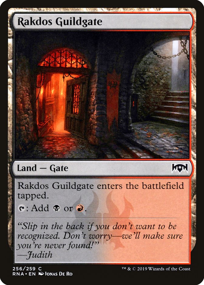 Porte de guilde de Rakdos (256/259) [Allégeance de Ravnica]