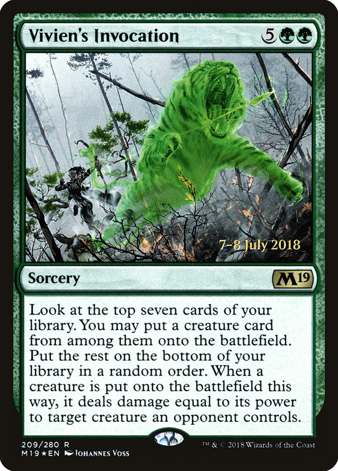 Invocation de Vivien [Avant-première Dominaria]