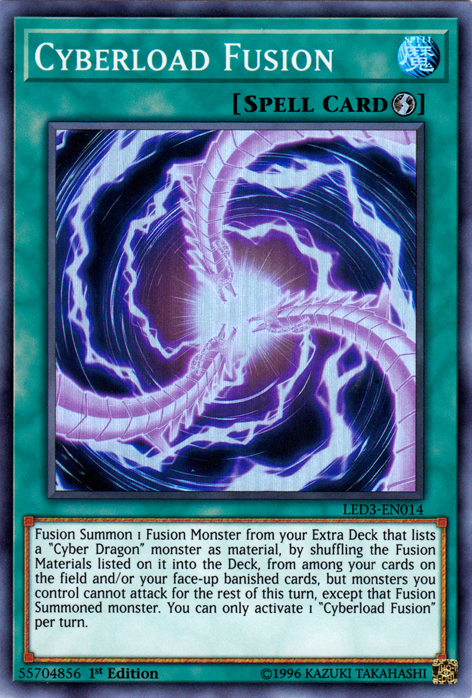 Fusion Cyberchargée [LED3-FR014] Super Rare