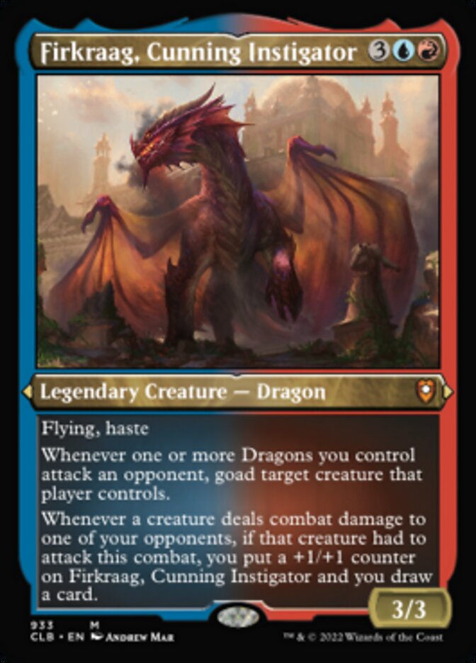 Firkraag, instigateur retors (Commandant de présentation) (gravé à l'acide) [Commander Legends: Battle for Baldur's Gate]