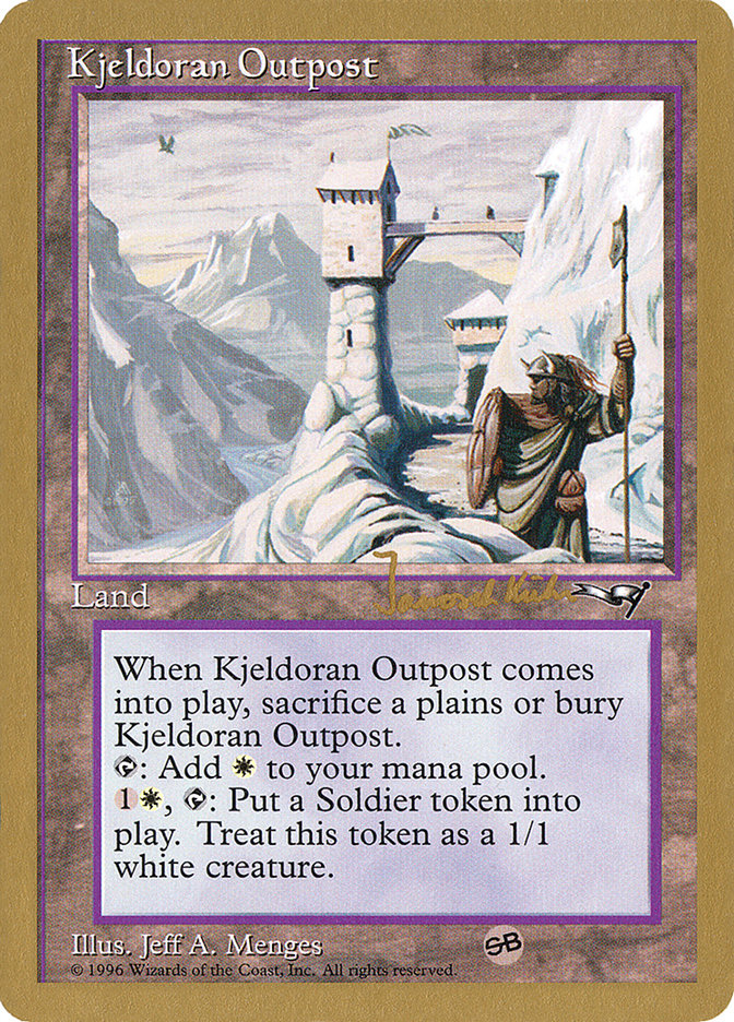 Avant-poste kjeldorien (Janosch Kuhn) [World Championship Decks 1997]
