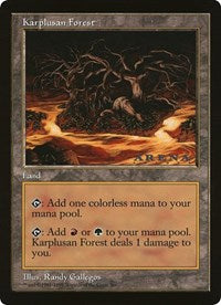 Bosque Karplusano (Sobredimensionada) [Cartas Sobredimensionadas]