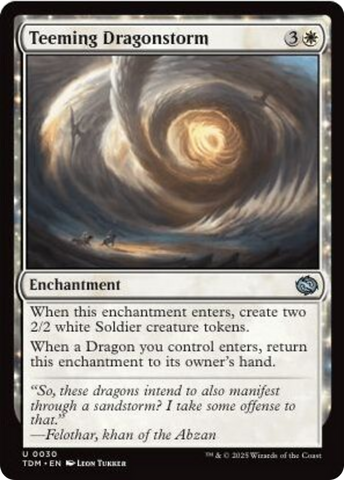 Tormenta de dragones rebosante [Tarkir: Tormenta de dragones]