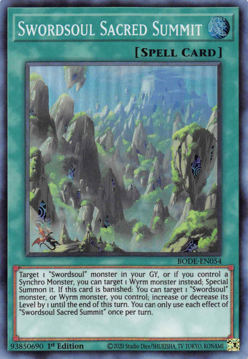 Sommet Sacré Épéiste Spirituel [BODE-FR054] Super Rare