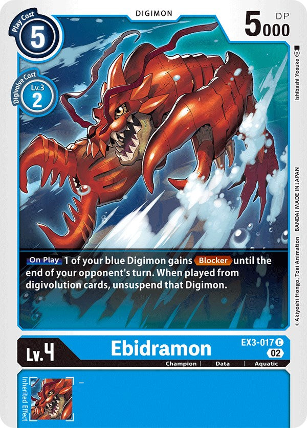 Ebidramon [EX3-017] [Rugido Dracónico]