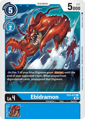 Ebidramon [EX3-017] [Rugido Dracónico]