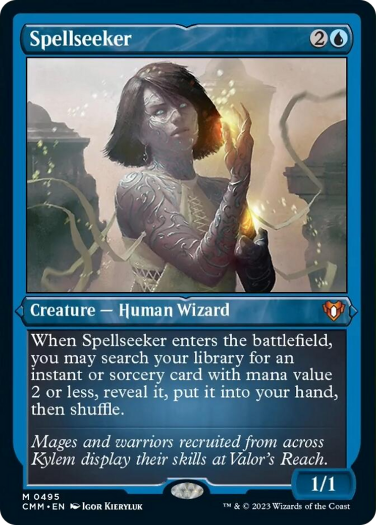 Traqueur de sorts (Gravure à l'acide) [Commander Masters]