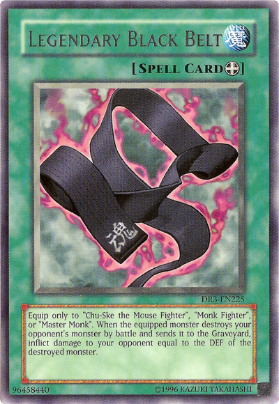 Ceinture Noire Légendaire [DR3-FR225] Rare