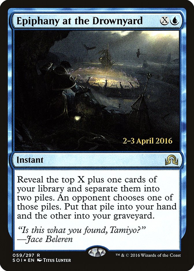 Épiphanie au Drownyard [Shadows over Innistrad Prerelease Promos]