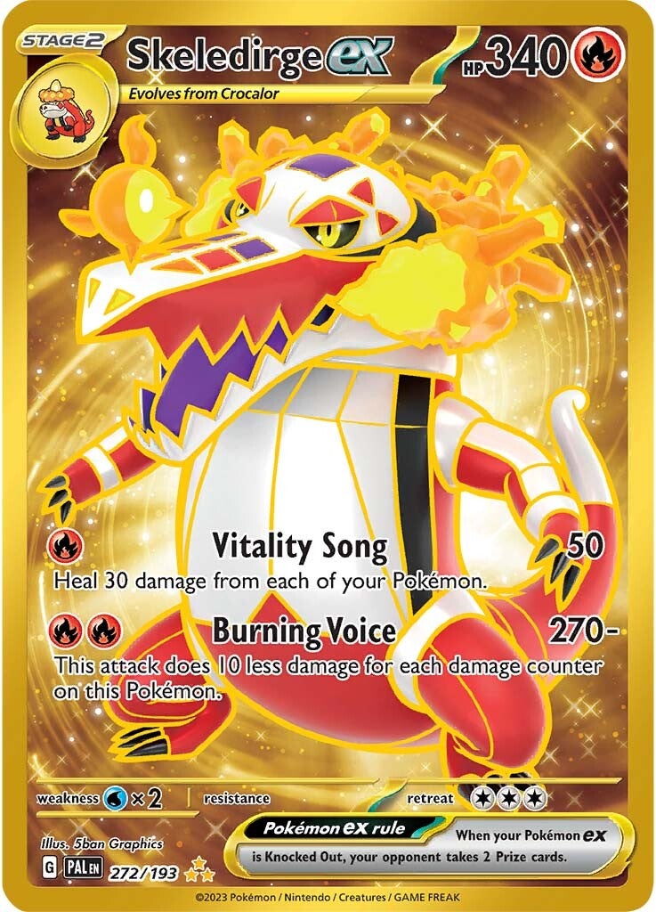 Skeledirge ex (272/193) [Escarlata y Púrpura: Evolución en Paldea]