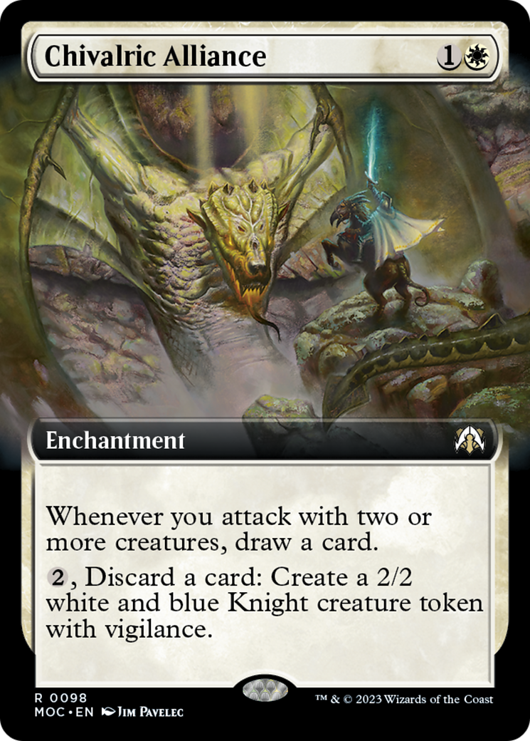 Alliance chevaleresque (Extended Art) [Commander L'invasion des machines]