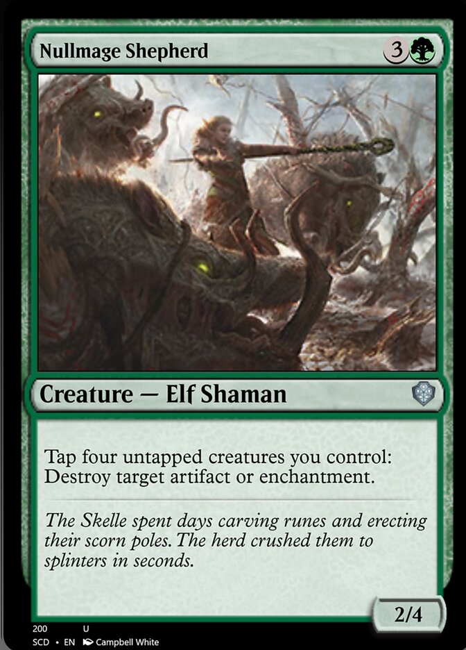 Berger nullmage [Decks de commandant pour débutants]