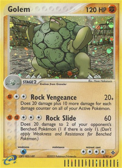 Golem (5/97) [EX : Dragon]