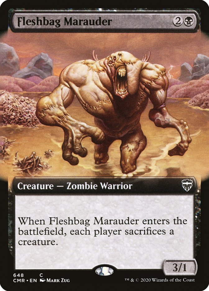 Merodeador carroñero (Arte extendido) [Commander Legends]
