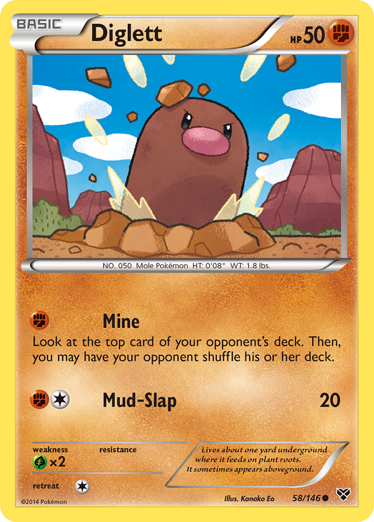 Taupiqueur (58/146) [XY: Set de Base]