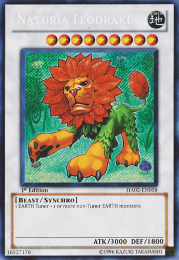 Naturia Léodrake [HA02-FR058] Secret Rare