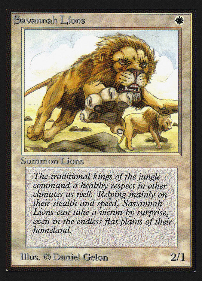 Leones de Savanna [Edición para coleccionistas]
