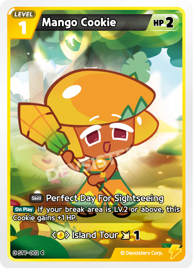 Image for Mango Cookie (ST7-002) (ST7) - CookieRun: Braverse TCG