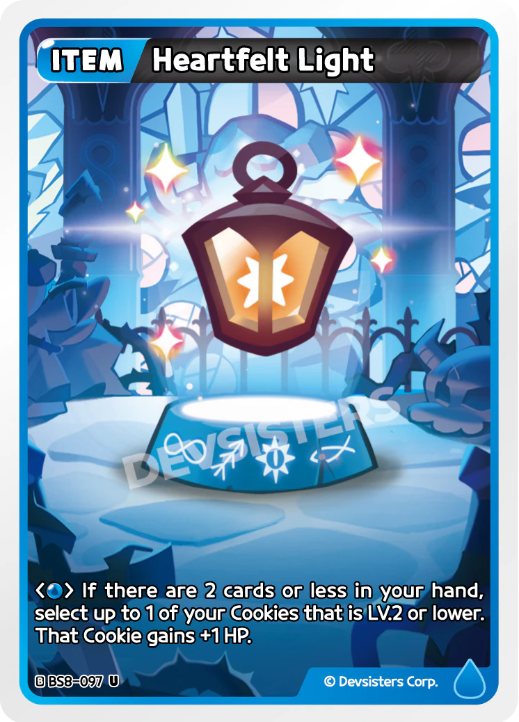 Image for Heartfelt Light (BS8-097) (BS8) - CookieRun: Braverse TCG