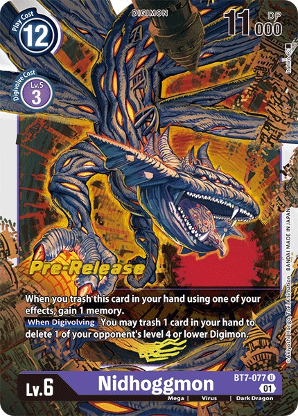 Nidhoggmon [BT7-077] [Cartas de Pre-lanzamiento de Next Adventure]