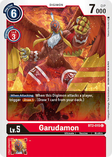 Garudamon [BT2-015] [Lanzamiento de Booster Especial Ver.1.5]