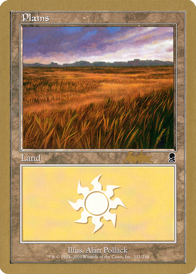 Llanuras (bk331a) (Brian Kibler) [World Championship Dedecks 2002]